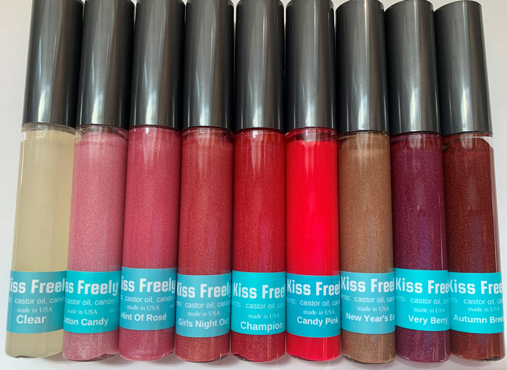 Candy Pink Lip Gloss with Wand