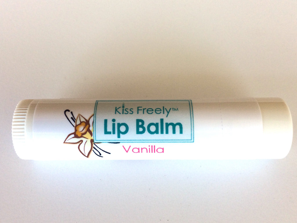 Lip Balm- Vanilla - Kiss Freely